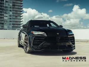 Lamborghini Urus Custom Wheels - EVO-4R by Vossen - Dark Smoke Lamborghini Urus Custom Wheels - EVO-4R by Vossen - Dark Smoke